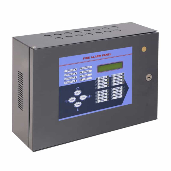 2 & 4 Zone Conventional Fire Alarm Panel